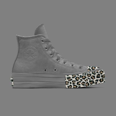Custom Chuck Taylor All Star Platform High Top White