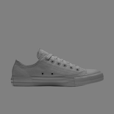 Custom Chuck Taylor All Star Floral Embroidery Low Top Red