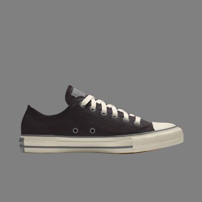 Custom Chuck Taylor All Star Floral Embroidery Low Top Red